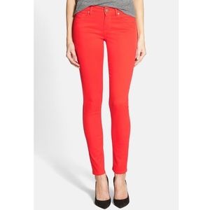 PAIGE | VERDUGO ULTRA SKINNY FLIRTATIOUS RED JEANS